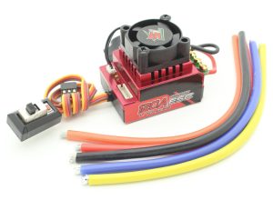 Trackstar 120A Turbo Sensored Brushless 1/12th 1/10th ESC – Bild 4