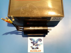 SSS Brushless 3674 / 1650 KV