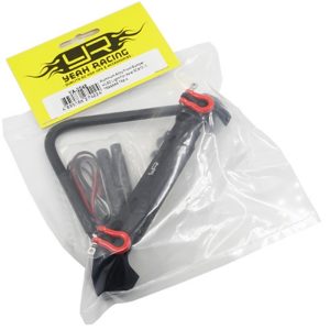 YEAH RACING Aluminum Alloy Front Bumper with LED Light for Axial SCX10 II, Traxxas TRX-4 – Bild 3