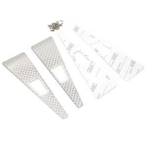 YEAH RACING Stainless Steel Front Hood Side Diamond Plate for Traxxas TRX-4 – Bild 2