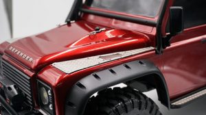 YEAH RACING Stainless Steel Front Hood Side Diamond Plate for Traxxas TRX-4 – Bild 3