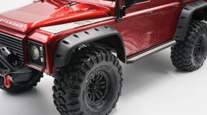 YEAH RACING Stainless Steel Front Hood Side Diamond Plate for Traxxas TRX-4 – Bild 4