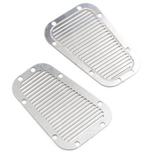 YEAH RACING Stainless Steel Front Hood Vent Plate for Traxxas TRX-4 – Bild 3