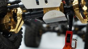 YEAH RACING Edelstahl Front- oder Heckdifferentialschutz für Traxxas TRX-4 – Bild 2
