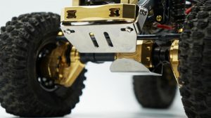 YEAH RACING Edelstahl Kotflügel vorne oder hinten für Traxxas TRX-4 – Bild 2