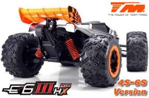 Team Magic E6 III HX Monster Truck Elektrisch - 4WD - RTR - Brushless 2200KV - 4S/6S – Bild 9