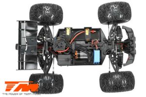 Team Magic E5 HX – Schwarz/Rot 1/10 Racing Monster Elektrisch - 4WD - RTR - Brushless - Wasserdicht – Bild 4