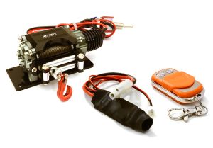 Integy Mega Winde m/Wireless Modul für 1:10 Scale Crawler Farbe gunmetal