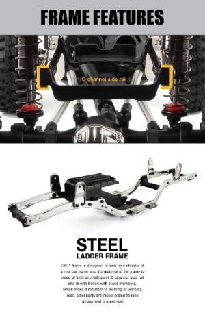 GMADE Gmade 1/10 GS01 Sawback 4LS Kit – Bild 4