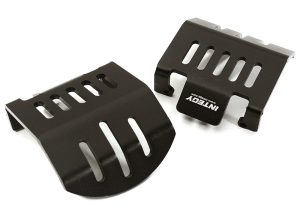 Alloy Front & Rear Differential Skid Plates for Traxxas TRX-4 Scale