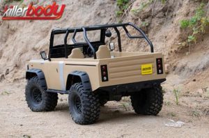 Karosserie - 1/10 Crawler - Traxxas TRX-4 - Scale - Fertig lackiert - Box - Marauder II - Military Sand – Bild 2