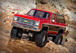 Traxxas TRX-4 K5 Chevy Blazer Rot 4x4 ARTR 1:10 (ohne Akku/Ladegerät)