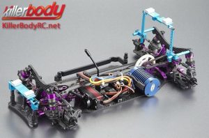 Karosserie Teilen - 1/10 Touring / Drift - Scale - Aluminium - Stealth Magnet Karosserie Halter – Bild 7