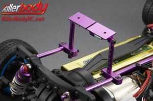Karosserie Teilen - 1/10 Touring / Drift - Scale - Aluminium - Stealth Magnet Karosserie Halter – Bild 5