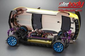 Karosserie Teilen - 1/10 Touring / Drift - Scale - Aluminium - Stealth Magnet Karosserie Halter – Bild 3