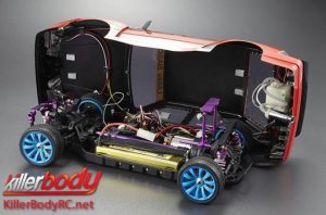 Karosserie Teilen - 1/10 Touring / Drift - Scale - Aluminium - Stealth Magnet Karosserie Halter – Bild 2