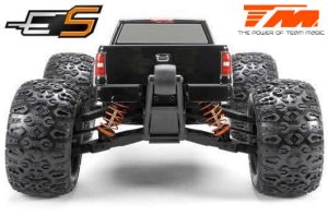 Team Magic E5 - 1/10 Monster Truck Elektrisch - 4WD - RTR - Brushed - Wasserdicht - schwarze Karosserie – Bild 9