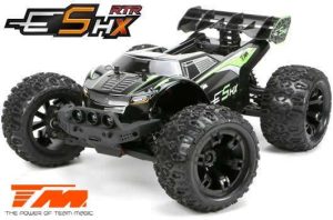Team Magic E5 HX – Schwarz/Grün 1/10 Racing Monster Elektrisch - 4WD - RTR - Brushed - Wasserdicht
