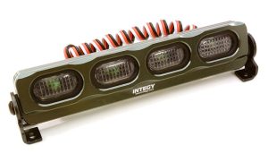 Integy Vorbildgetreuer SMD-LED-Dachscheinwerfer 107x19x25mm für Crawler im Maßstab 1:10