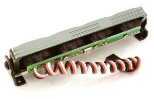 Integy Vorbildgetreuer SMD-LED-Dachscheinwerfer 107x19x25mm für Crawler im Maßstab 1:10 – Bild 2