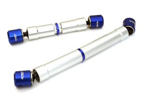 Integy Gefräste Center-Antriebswellen für Axial 1/10 SCX10 II m/LCG (84-98mm) (130-148mm) C27298BLUE