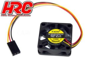 Lüfter 30x30 - Brushless - 5~9 VDC - JR Servo Stecker