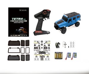 PANDA HOBBY 1:18 Tetra X1 RTR Mini Crawler (Blue) – Bild 8