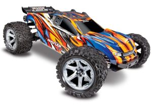 Traxxas Rustler 4x4 BRUSHLESS ohne Akku Stadium Truck VXL 2.4GHz (Link-fähig) Orange
