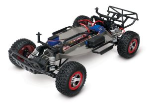 TRAXXAS SLASH ROT RTR +12V-LADER+AKKU 1/10 2WD SHORT COURSE RACING TRUCK BRUSHED – Bild 2