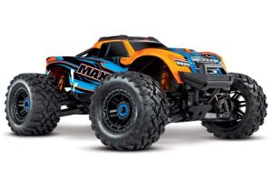 TRAXXAS MAXX 1:10 RTR TSM SR VXL-4S REGLER OHNE AKKU/LADER 1/10 MONSTER-TRUCK BRUSHLESS Orange