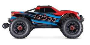 TRAXXAS MAXX 1:10 RTR TSM SR VXL-4S REGLER OHNE AKKU/LADER 1/10 MONSTER-TRUCK BRUSHLESS Rot – Bild 3