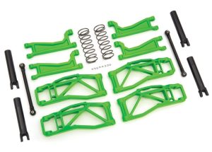 Traxxas QUERLENKER-SET WIDEMAXX GRÜN QUERLENKER, SPURSTANGEN +FEDER