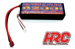 Akku - LiPo 4S - 14.8V 6200mAh 60C - T-Plug - 35x44x135mm
