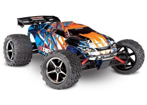 TRAXXAS E-Revo 1/16 ORANGE RTR +12V-LADER+AKKU 1/16 4WD RACING TRUCK BRUSHED