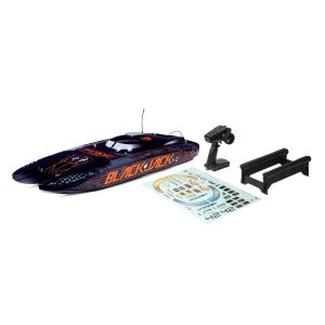 Pro Boat Blackjack 42" 8S Brushless Catamaran RTR: Black/Orange – Bild 4