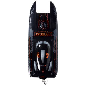 Pro Boat Blackjack 42" 8S Brushless Catamaran RTR: Black/Orange – Bild 2