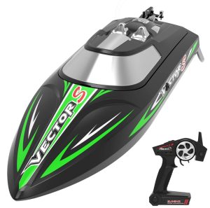 Brushles Rennboot, Vector S, RTR-Set von Volantex, Schwarz